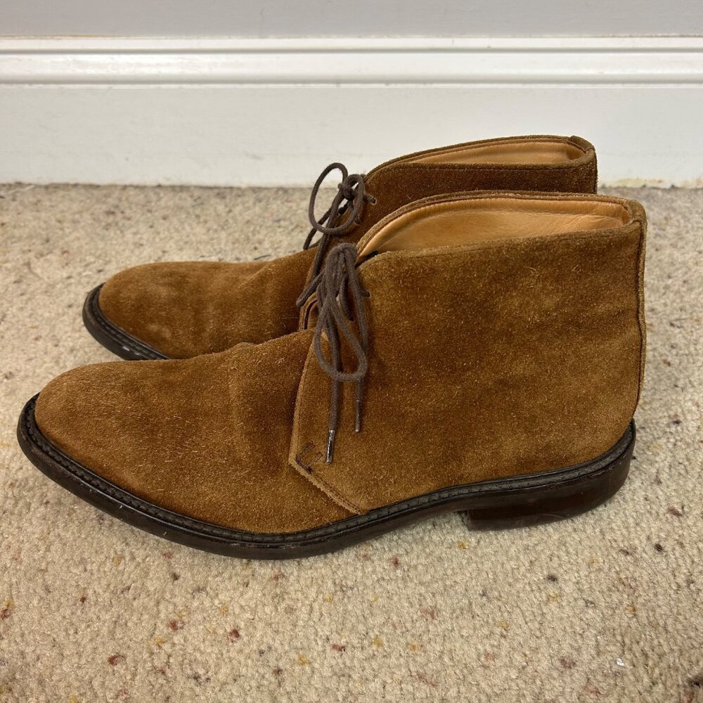 Sid Mashburn Chukka Suede Leather Lace Up Boots Size 10 Men's fit big. - Picture 3 of 8